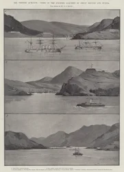 Det kinesiske spørgsmål, syn på stationerne erhvervet af Storbritannien og Rusland